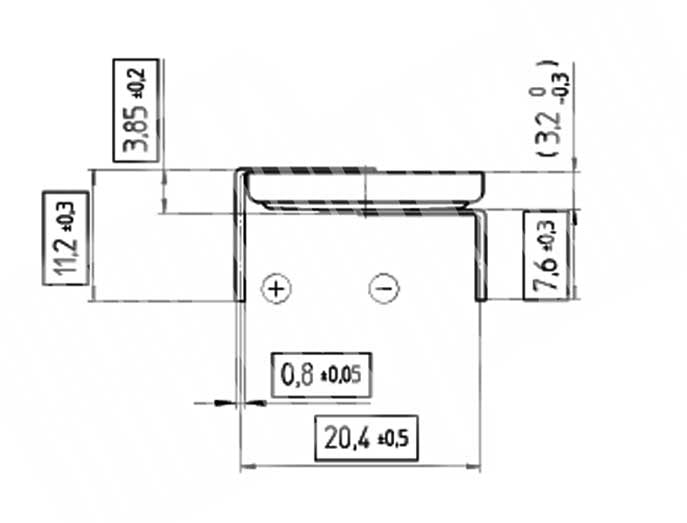 3V鋰電池/2Pin