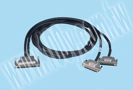 SCSI-HPDB100P to 2*HPDB50P 電纜 1米