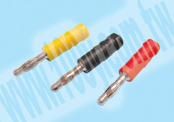 4mm Range Banana Plugs-Nickel Plated - 59842 Product Image