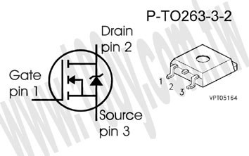 Cool MOSＴ Power Transistor - 60555 Product Image