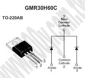 High Voltage Power Schottky Rectifier - 61702 Product Image