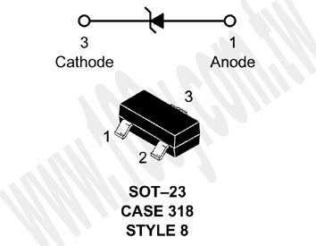 5P/ SOT-23 無鉛 - 61836 產品圖片