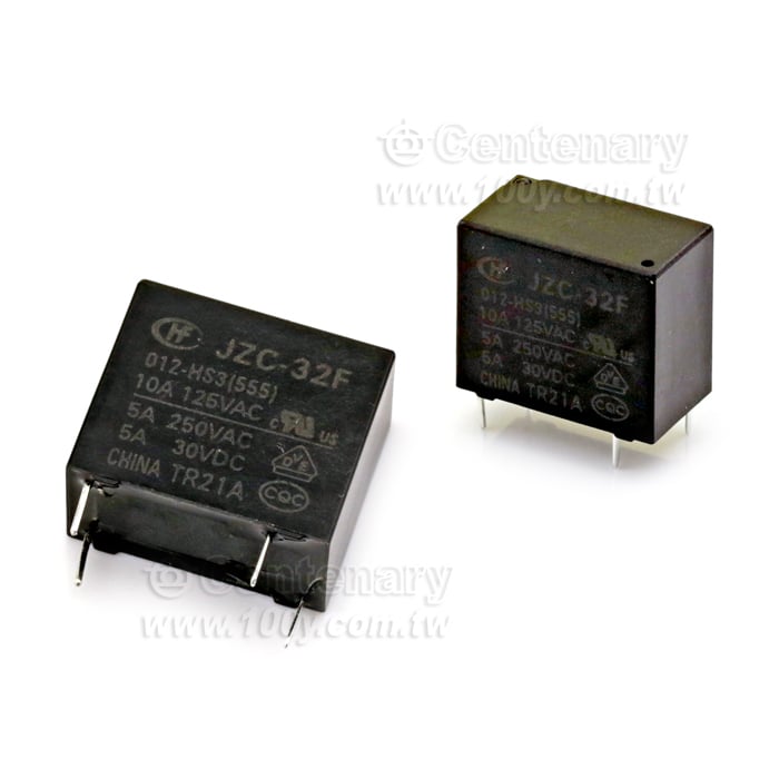 繼電器12VDC  1 Form A (4PIN) - 64754 產品圖片
