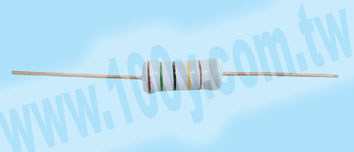 高阻值高耐壓金屬膜電阻1W- 1.5MΩ ±1% - 62477 產品圖片