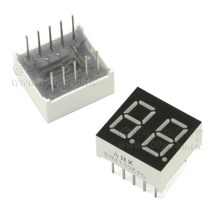 0.36" 共陽 紅色 1.8Vf - 62443 產品圖片