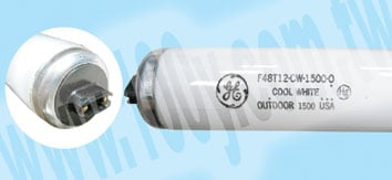 GE快速啟動熒光燈通用燈泡(冷白) 110W