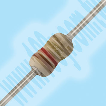1/6W Carbon Film Resistors - 61895 Product Image