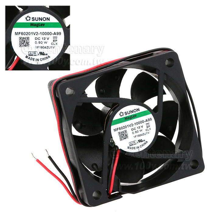 SUNON_DC12V 帶線式風扇 - 113188 產品圖片