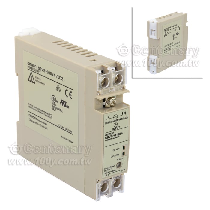 導軌式 超薄型電源供應器 輸出:12V/2.5A
