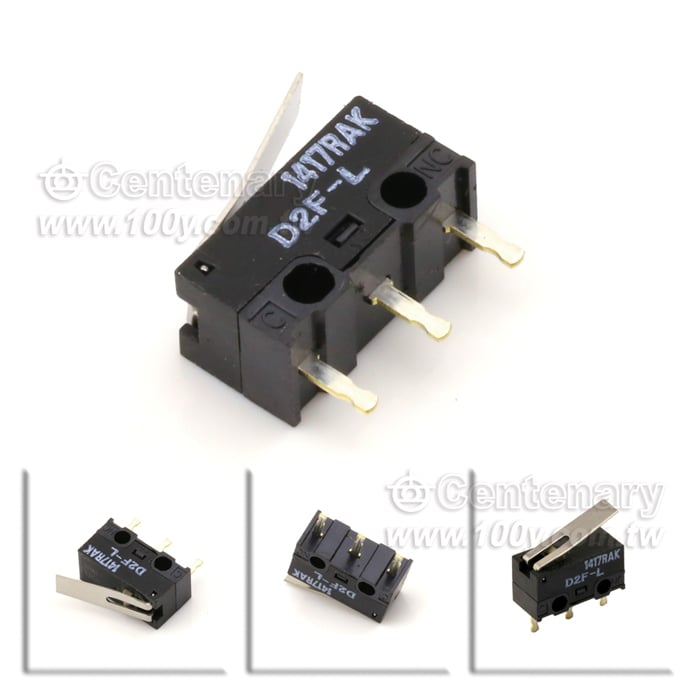 小型微動開關 (ROHS) 2A/30Vdc - 65252 產品圖片