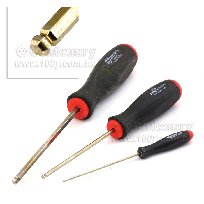 白金起子型球型六角板手1.5mm 公制 - 99735 產品圖片