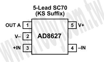 Precision Low Power Single-Supply JFET Amplifier - 69121 Product Image