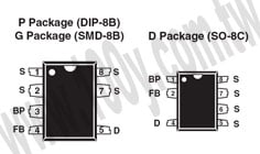 Power Integrations Energy-Efficient Off-Line Switcher IC For Linear Transformer Replacement - 69542 Product Image