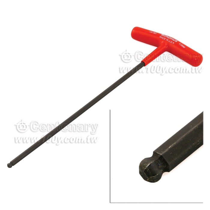 T型超長球型六角扳手 8mm 公製