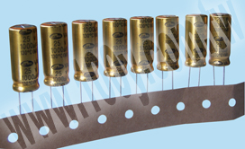 220uF/35V 130℃，Long Life，Low Impedance，Miniature Aluminum Electrolytic Capacitor - 69964 Product Image
