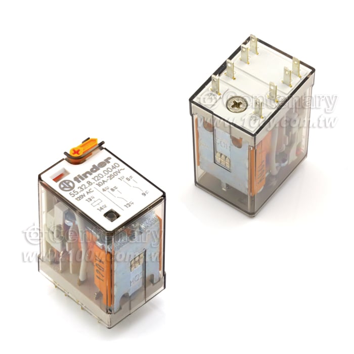 PCB繼電器 10A/120Vac 2pole