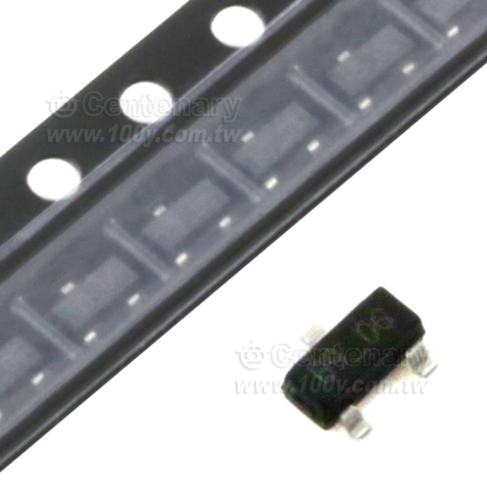 3P/SOT-23 (ROHS) PNP 20V/0.7A - 53386 產品圖片
