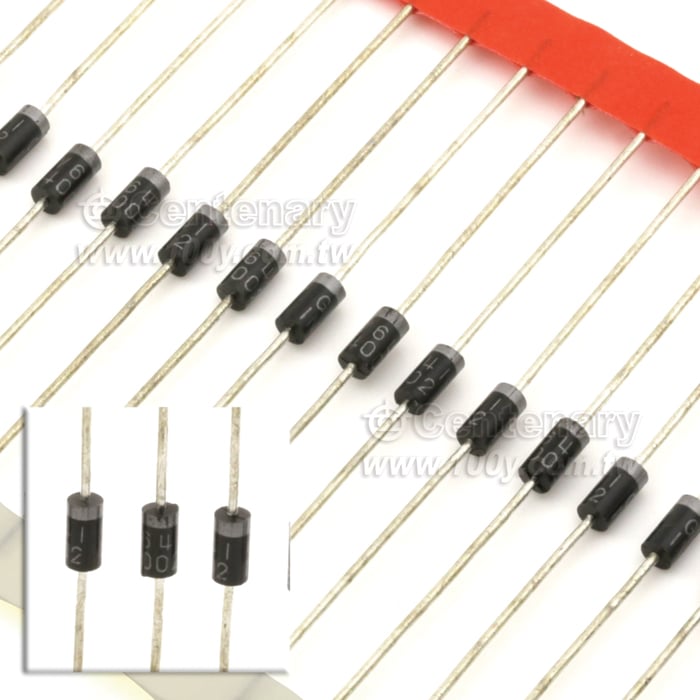 整流二極體  100V 1A - 60341 產品圖片