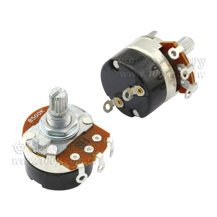 可變電阻-帶開關 500Kohm ±20% - 103668 產品圖片