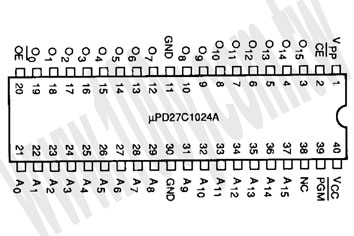 EPROM 64K*16 200nS