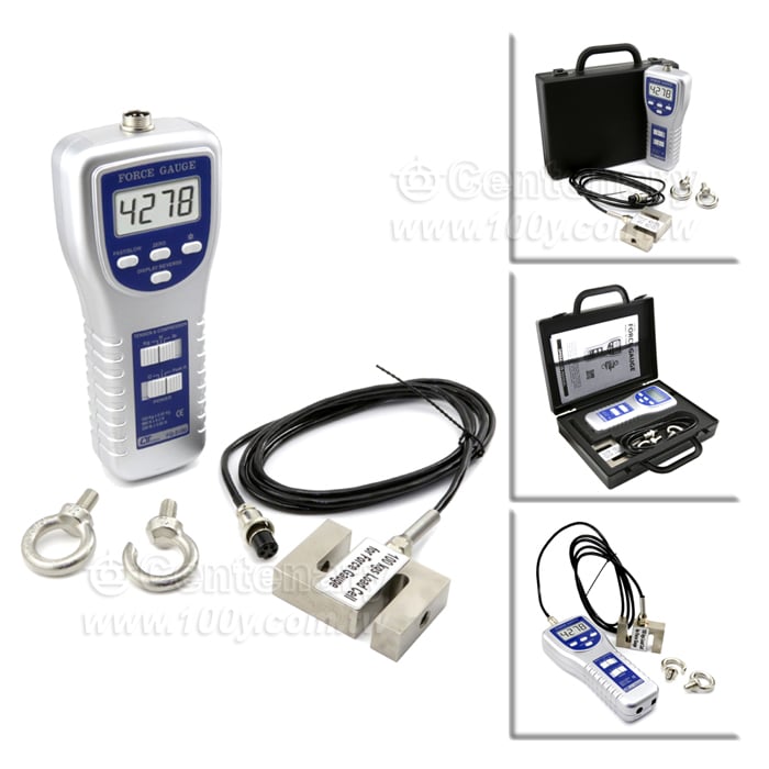 100 Kg FORCE GAUGE, RS-232/USB