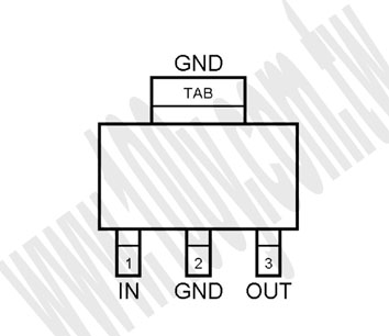 500mA Low-Noise LDO Regulator - 66066 Product Image