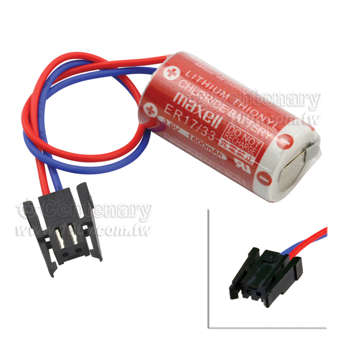 3.6V不可充電鋰電池(帶線) - 31062 產品圖片
