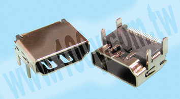 HDMI 19P母端 SMT - 75953 產品圖片