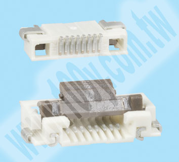CONN FPC 8POS .5MM SMD R/A ZIF - 75692 產品圖片