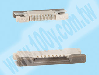 CONN FPC 8POS .5MM SMD R/A ZIF - 75800 Product Image