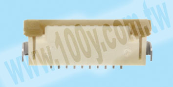 CONN FFC/FPC 10POS 1MM R/A SMD - 75819 產品圖片
