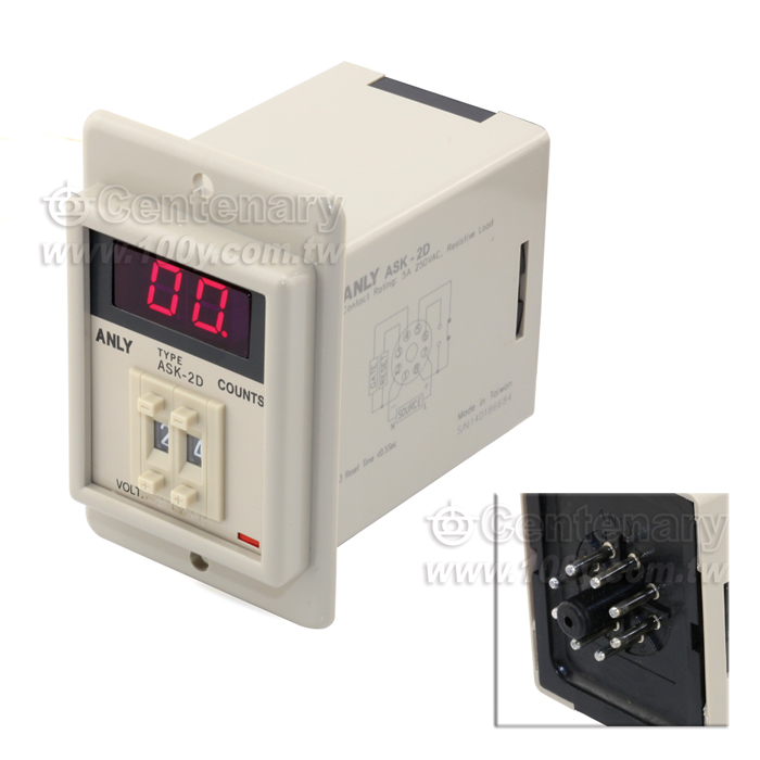 計數器 AC220V - 100201 產品圖片