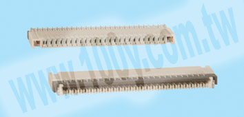 CONN FPC 51POS .3MM SMD R/A ZIF - 75925 產品圖片