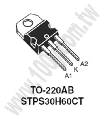 TO-220AB 肖特基二極管 - 79910 產品圖片