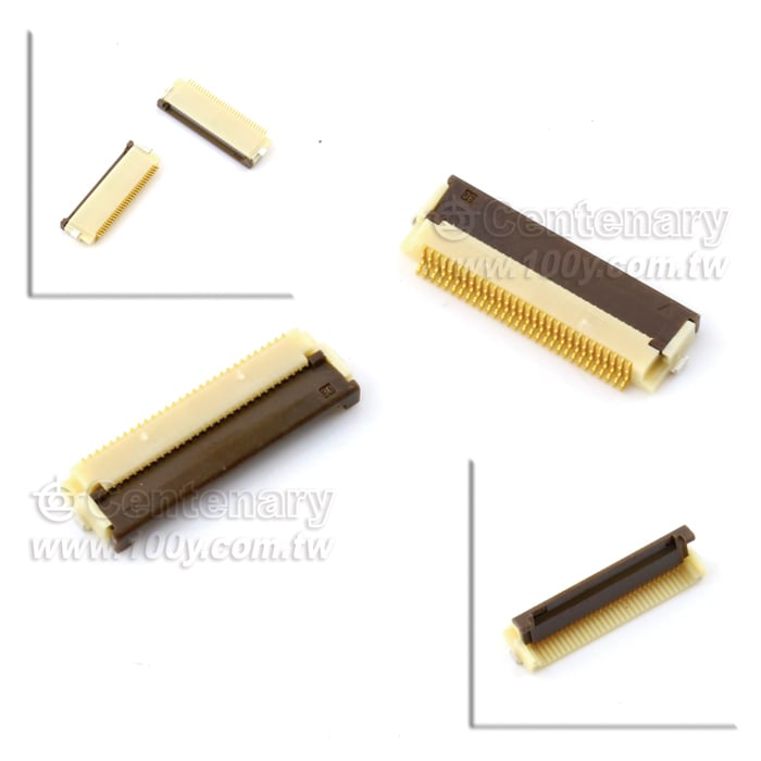 CONN FPC/FFC 24POS .5MM HORZ SMD
