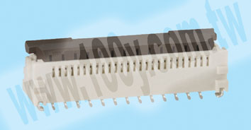 CONN FPC/FFC 26POS .5MM VERT SMD - 75686 產品圖片