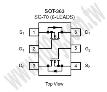 MOSFET 2N-CH - 77137 Product Image