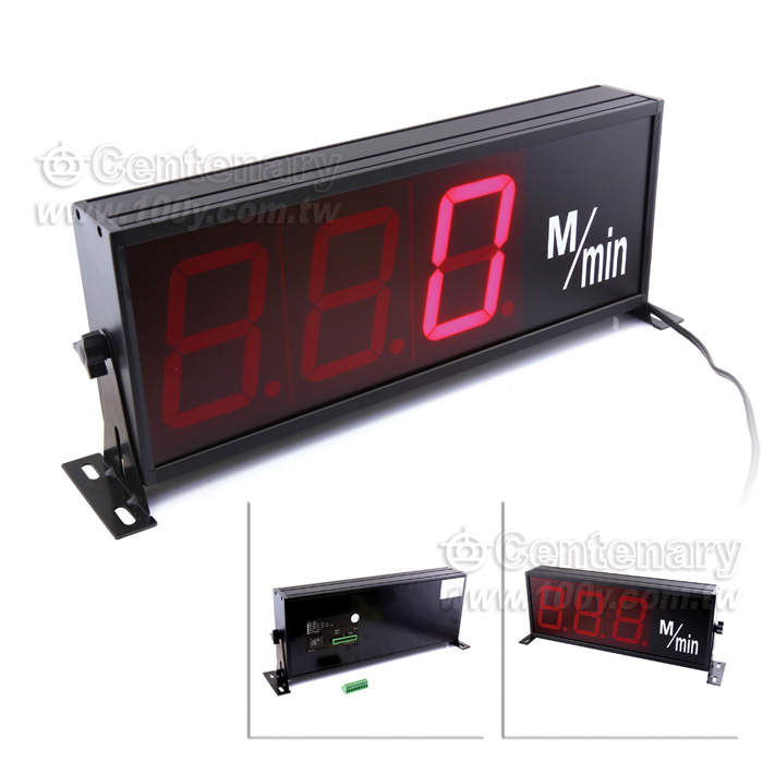溫度顯示器(3位數)AC90-260V/鋁外殼 - 77696 產品圖片