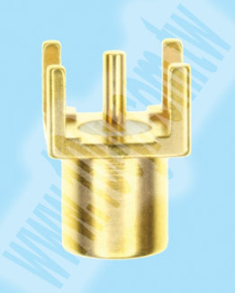 MCX 鍍金直式插座 - 76172 產品圖片