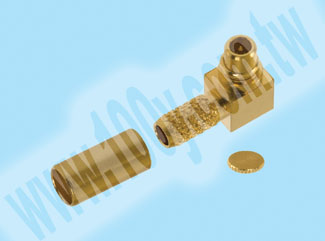 MMCX Right Angle Plug-CRIMP - 76216 Product Image