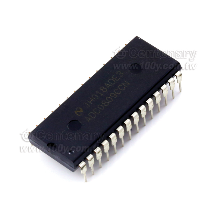 8-bit Microprocessor Compatible A/D Converter With 8-Channel Multiplexer