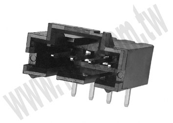 AMPMODU MTE, 4P 公座 90°  - 78429 產品圖片