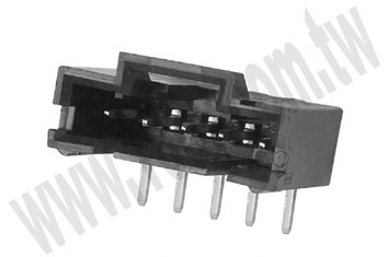 AMPMODU MTE, 5P 公座 90° - 78431 產品圖片