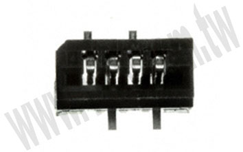 FMN系列 1.0mm pitch FFC連接器  SMT型 - 78425 產品圖片