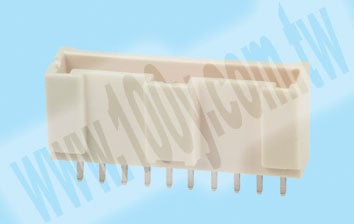 180°  插板公座 10PIN P:2.5mm