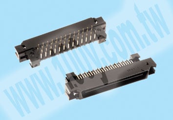 90°  鎖型直角接頭 80PIN P:1.27mm - 79151 產品圖片