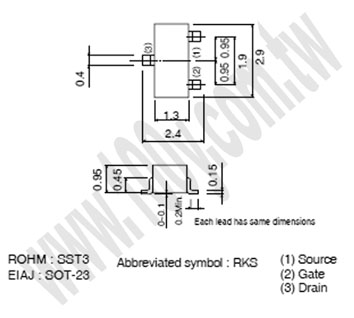 N-channel MOSFET - 79323 Product Image