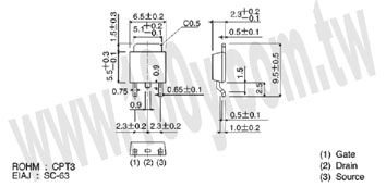 N-channel MOSFET - 79353 Product Image