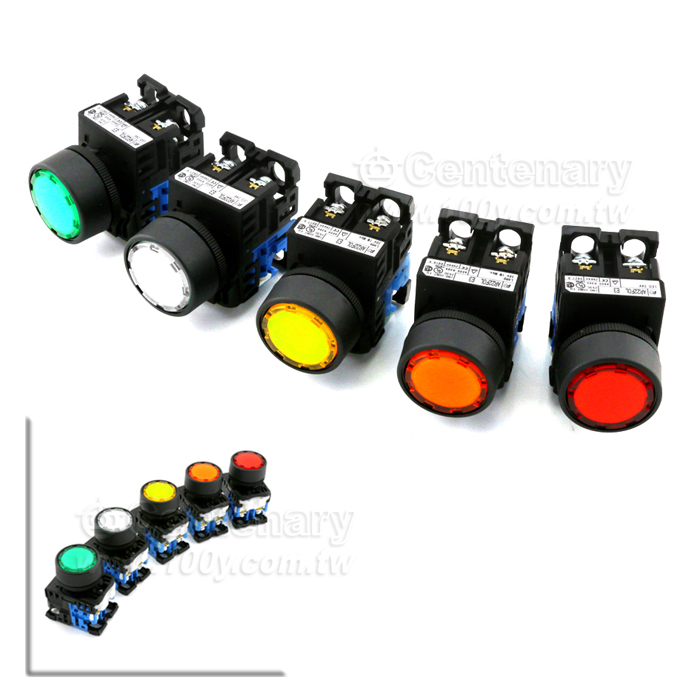 Fuji Electric_Illuminated Pushbutton switches(Flush round head) - 103225 Product Image