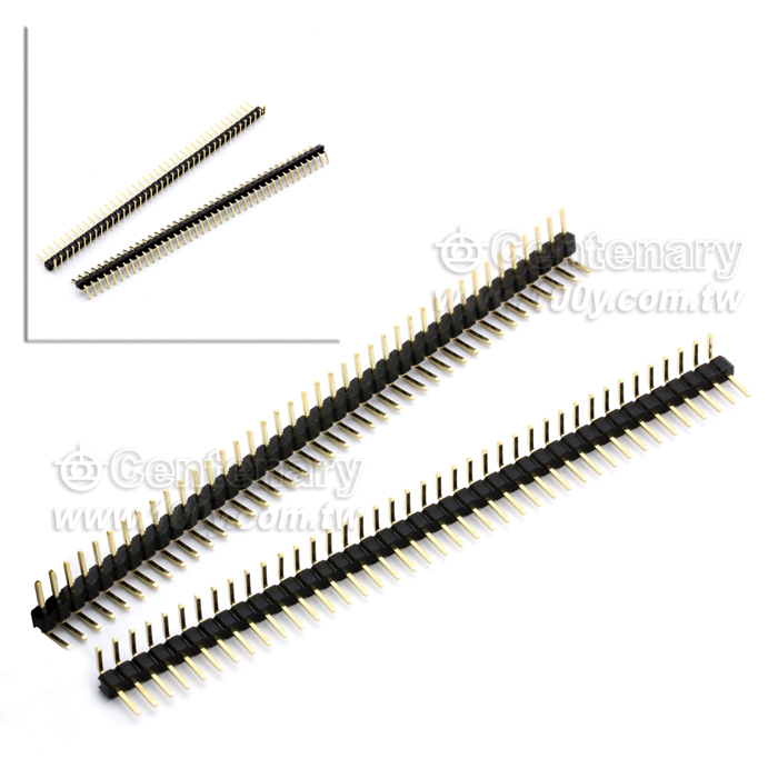 2.0mm Male Headers(Gold)-Double Row - 104621 Product Image